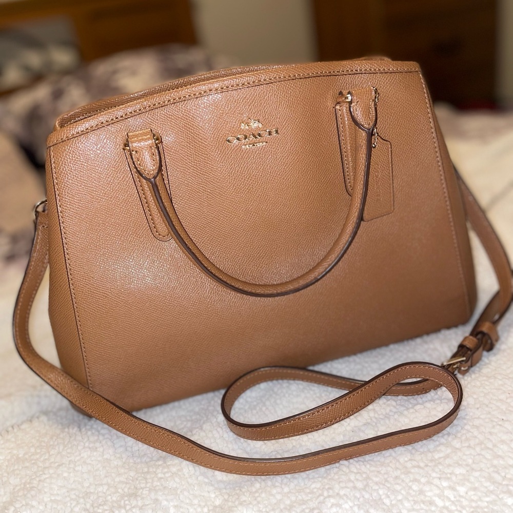 Coach Tan Leather Handbag